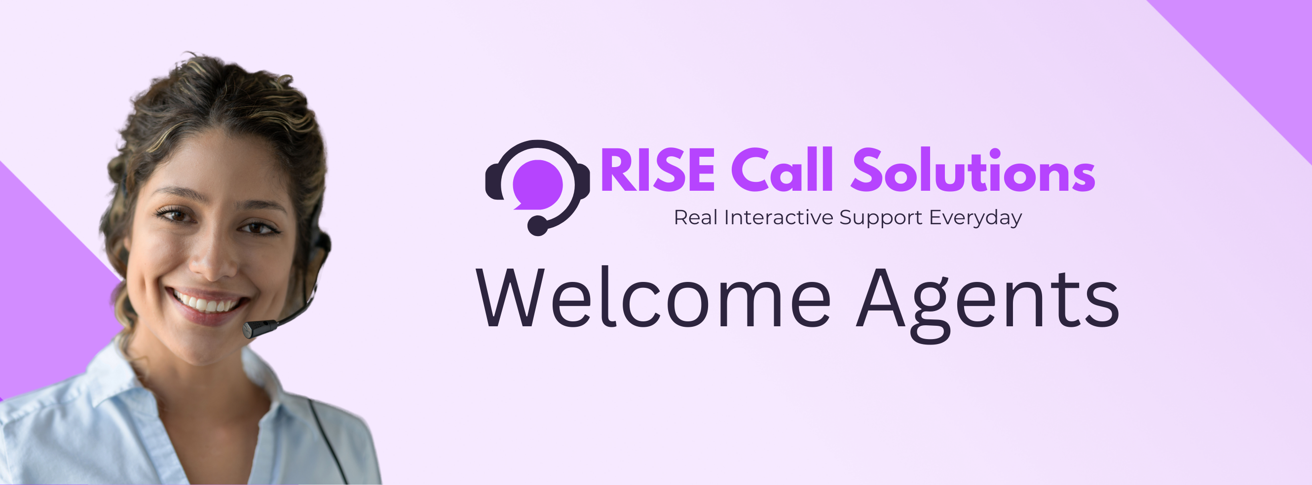 RISE Call Solutions Welcome Agents